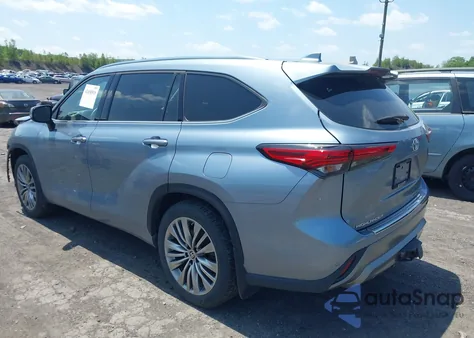 2022 Toyota Highlander Platinum из США, поврежденный, VIN 5TDFZRBH5NS184444